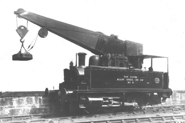 0-4-0CT Clyde Alloy Steel Co. Crane Tank Locomotive No.6 locomotive picture