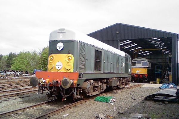 Type 1 Class 20 BoBo locomotive, British Railways No.D8020 (20020)