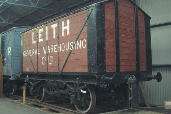 Covered 10 ton Grain Hopper Wagon, Leith General Warehousing Co., No.120