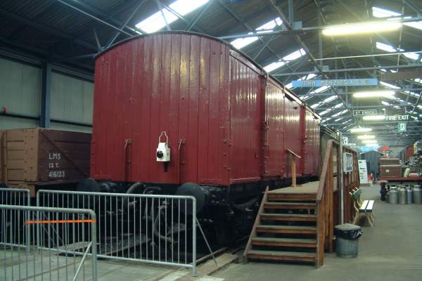 6 1/2 ton Fish Van, London Midland & Scottish Railway No.M40226