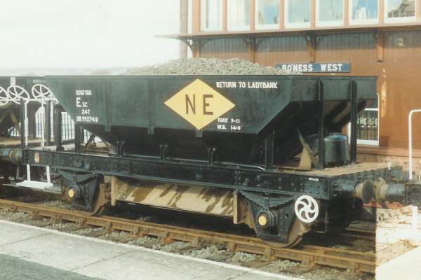 24 ton Dogfish Ballast Hopper, British Railways No.DB992748