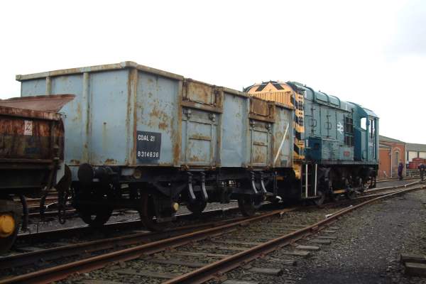 21 ton Mineral Wagon, British Railways No.B314636