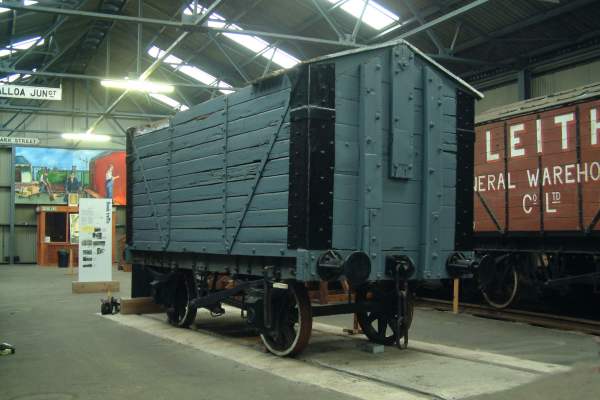 Covered 10 ton Grain Hopper Wagon, Robert Hutchison, Kirkcaldy, No.5