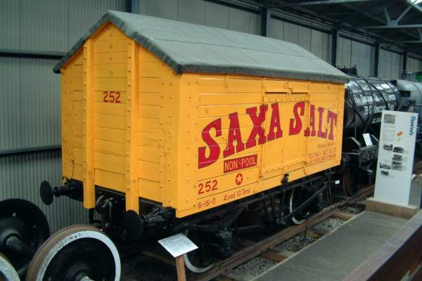 10 ton Salt Wagon, Saxa Salt No.252