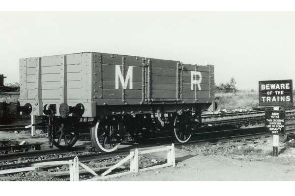 Midland Railway 12 ton 5-plank Open Wagon No.93177
