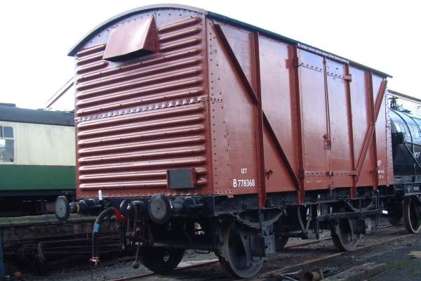 12 ton Covered Van, British Railways No.B778368