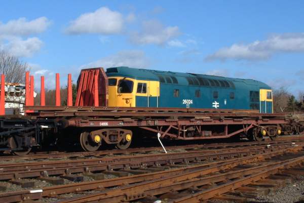 Condor Container Bogie Flat Wagon, British Railways No.B510044