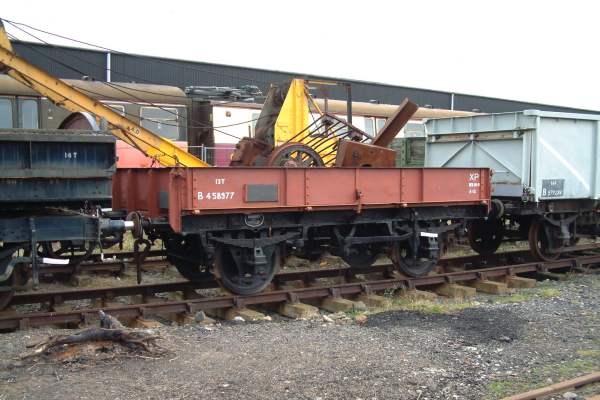 British Railways 13 ton steel sided Medium Goods Wagon No.B458977