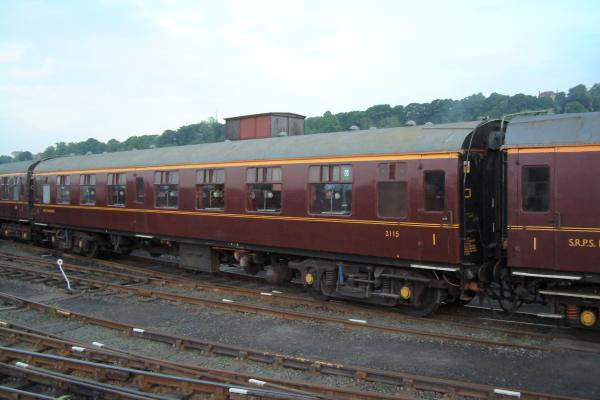 British Railways Mk.1 First Class Open coach No.3115