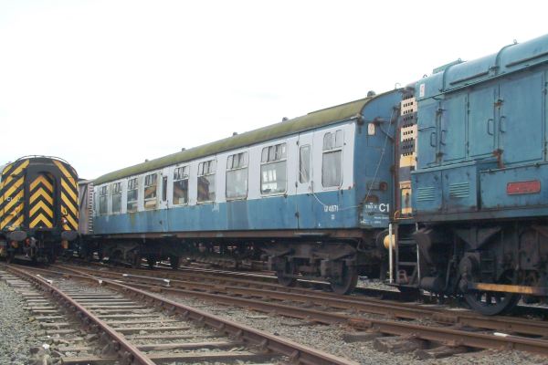 British Railways Mk.1 Tourist Second Class Open coach No.4871